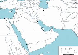 Image result for Printable Current Map of Middle East