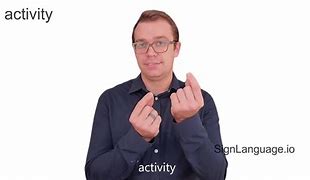 Image result for Activity in Sign Language
