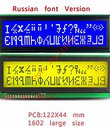 Image result for LCD Big Font HD44780