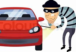 Image result for Car Theft Cartoon