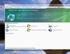 Image result for Windows Vista Welcome Center