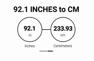 Image result for 92 Cm to Inch