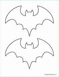 Image result for Bat Face Outline
