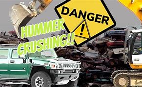 Image result for Hummer Crushing Cars