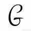 Image result for Pretty Letter Fonts G
