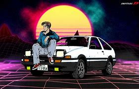 Image result for Initial D Cartoon