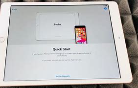 Image result for iPad Set Up Manually Screen Shot
