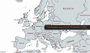 Image result for Map of West European Countries