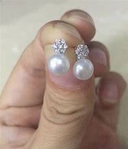 Image result for Small Pearl Stud Earrings