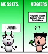 Image result for Vegetarian vs Meat Eater Meme
