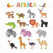Image result for African Jungle Animals Cartoon