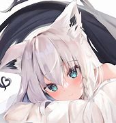 Image result for White Fox Anime Girl