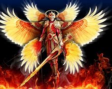 Image result for Angel with 6 Wings Anime