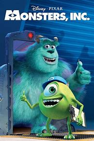 Image result for Monsters Inc Movie Cover
