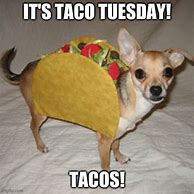 Image result for Taco Tuesday Cute Meme