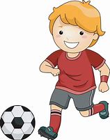 Image result for Cartoon Soccer Player Kicking Ball