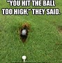 Image result for Golf Meme