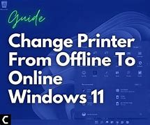 Image result for Change Offline Printer to Online