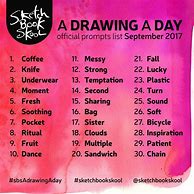 Image result for Cute Drawing Prompts