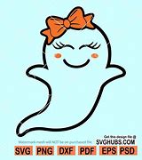 Image result for Ghost with Bow SVG