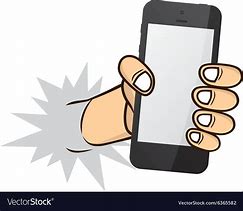 Image result for Hand Holding Phone Clip Art