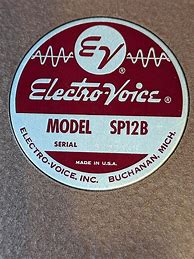 Image result for Vintage Electro-Voice EV One Speakers