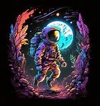 Image result for Abstract Space Art Astronaut