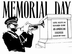 Image result for Happy Memorial Day Black and White