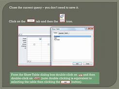 Image result for Where Is the Show Table Dialog Box in Access