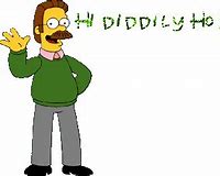 Image result for Ned Flanders Fan Art