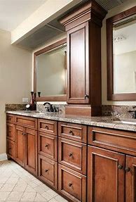 Image result for Bathroom Vanities with Tower Cabinet