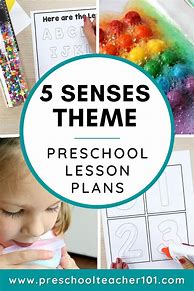 Image result for My 5 Senses Preschool Theme