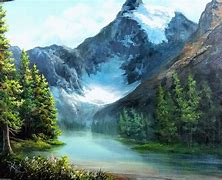 Image result for Bubbling Stream Bob Ross