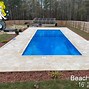 Image result for Fiberglass Pools Beach Style