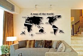 Image result for Wall Mirror of World Globe