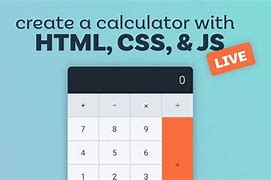 Image result for Calculator HTML SS