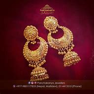 Image result for 24 Karat Gold Earrings