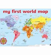 Image result for Simple World Map Kids