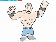 Image result for John Cena Cartoon Drawing