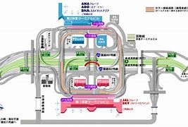 Image result for 羽田空港 国際線 案内図