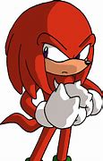 Image result for Knuckles the Echidna Scared