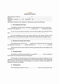 Image result for 2 Year Employment Contract Template