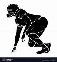 Image result for American Football Silhouette