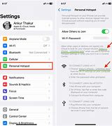 Image result for iPhone 13 Hotspot Username