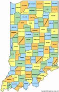 Image result for Indiana State Map Printable