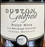 Image result for Dutton Goldfield Pinot Noir Van der Kamp