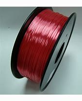 Image result for Transparent Red 3D Printer Filament