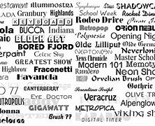 Image result for Unique Font Styles