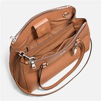 Image result for Brown Leather Coach Handbag