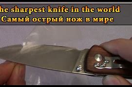 Image result for Sharpest Knife in the Universe